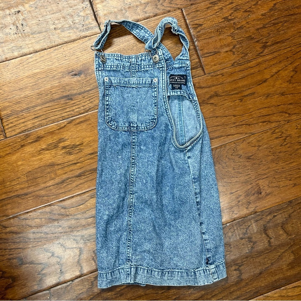 Lucky Brand girls denim overall‎ Dress